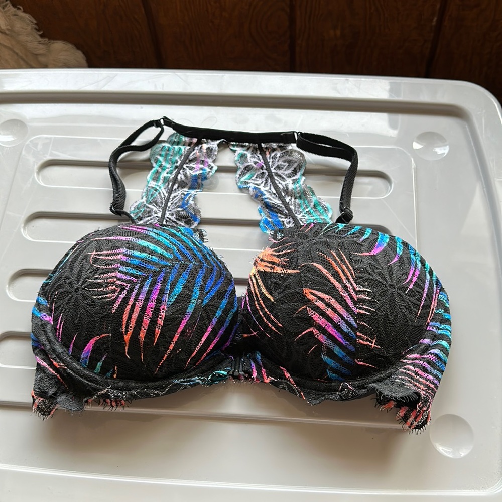Pink racerback bra size 34D